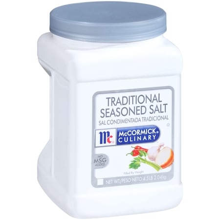 Mccormick McCormick Seasoned Salt 4.5lbs Container, PK2 900018589